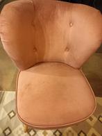Vintage look zetel van 2 jaar oud in vieu rose., Huis en Inrichting, Fauteuils, Ophalen