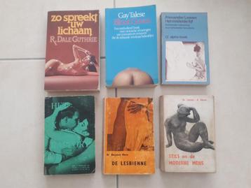 11 boeken over seksualiteit / erotiek / het lichaam