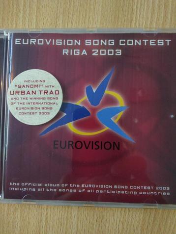 CD EUROVISION SONGS RIGA 2003 beschikbaar voor biedingen