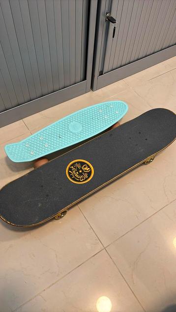 Skateboarden - 2 stuks - in zeer goede staat - zie foto beschikbaar voor biedingen