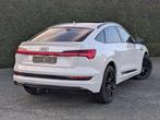 Audi e-tron Black edition- Q8 e-tron 55 - opendak - trekhaak, Auto's, Audi, Automaat, Gebruikt, Zwart, 408 pk