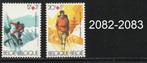 Timbres neufs ** Belgique N 2082-2083, Postzegels en Munten, Postzegels | Europa | België, Rode kruis, Ophalen of Verzenden, Postfris