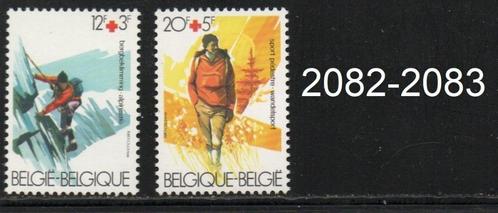 Timbres neufs ** Belgique N 2082-2083, Postzegels en Munten, Postzegels | Europa | België, Postfris, Rode kruis, Postfris, Ophalen of Verzenden