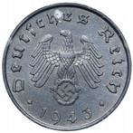 Duitsland - Derde Rijk 10 reichspfennig 1943 "A" - Berlijn, Ophalen of Verzenden, Duitsland, Losse munt