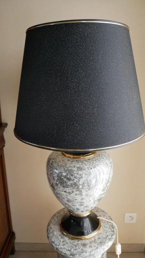 Lampe sur pied avec socle, Maison & Meubles, Lampes | Lampes de table, Utilisé, 75 cm ou plus, Autres matériaux, Enlèvement