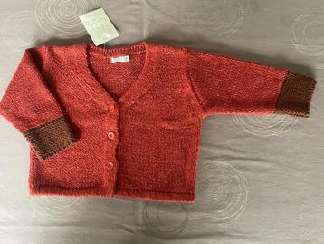 Gillet trui  P'tit Filou Mt 86 NIEUW, Kinderen en Baby's, Ophalen, Nieuw, Petit Filou, Truitje of Vestje
