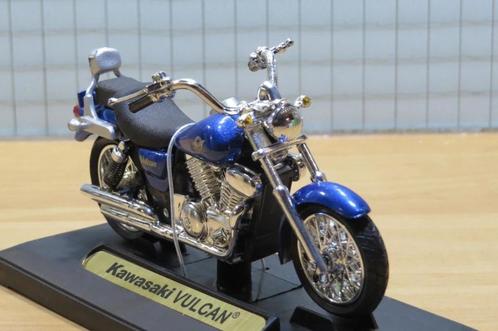 Kawasaki VN1500 Vulcan 1:18 Motormax, Hobby en Vrije tijd, Modelauto's | 1:18, Nieuw, Motor, Motormax, Verzenden