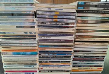 Lot 77 x CD's - Franse popsong beschikbaar voor biedingen