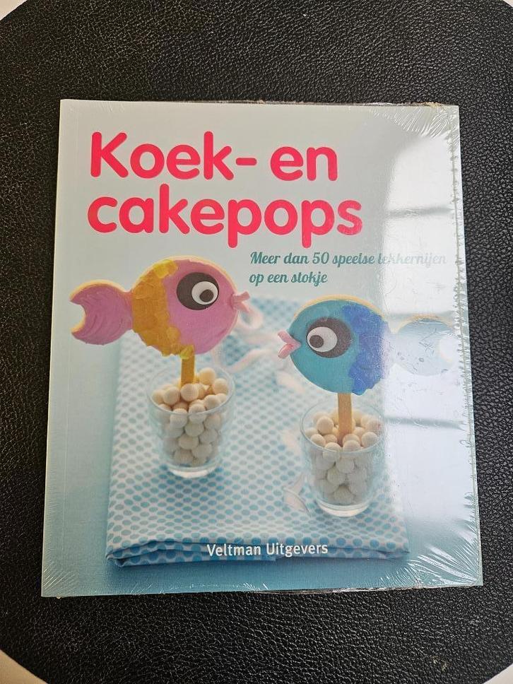 Koek- en cakepops - nieuw in verpakking - Veltman Uitgevers, Livres, Livres de cuisine, Neuf, Gâteau, Tarte, Pâtisserie et Desserts