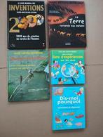 Livres pour enfants Inventions-Expériences-Photos 10€ le lot, Enlèvement ou Envoi, Utilisé, Divers auteurs, Fiction