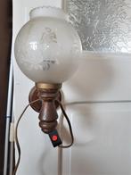 vintage wandlampjes werken goed , 2 stuks., Ophalen