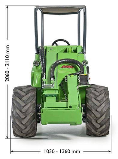 Te huur: Avant 755i kniklader met toebehoren, Zakelijke goederen, Machines en Bouw | Kranen en Graafmachines, Bulldozer, Ophalen of Verzenden