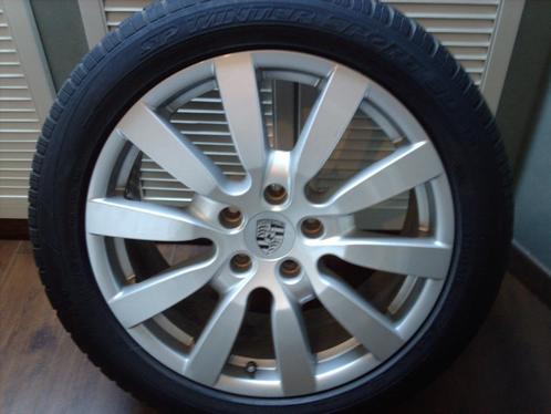 Porsche velgen+Winterbanden Dunlop 275/45/R20 op velgen, Auto-onderdelen, Banden en Velgen, Velg(en), Winterbanden, 20 inch, 275 mm