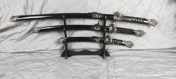 Japanese Katana Samurai Fantasy Dragon Steel swords (zwaard), Verzamelen, Militaria | Algemeen, Ophalen of Verzenden, Landmacht