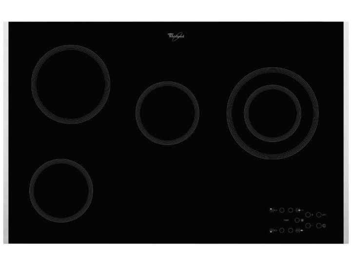 'Whirlpool' vitrokeramische kookplaat (77 cm), Electroménager, Tables de cuisson, Utilisé, Encastré, 4 zones de cuisson, Enlèvement