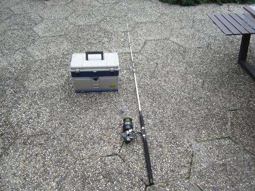 Gros lot de matériel pour la pêche en mer, Watersport en Boten, Hengelsport | Zeevissen, Zo goed als nieuw, Complete set, Ophalen