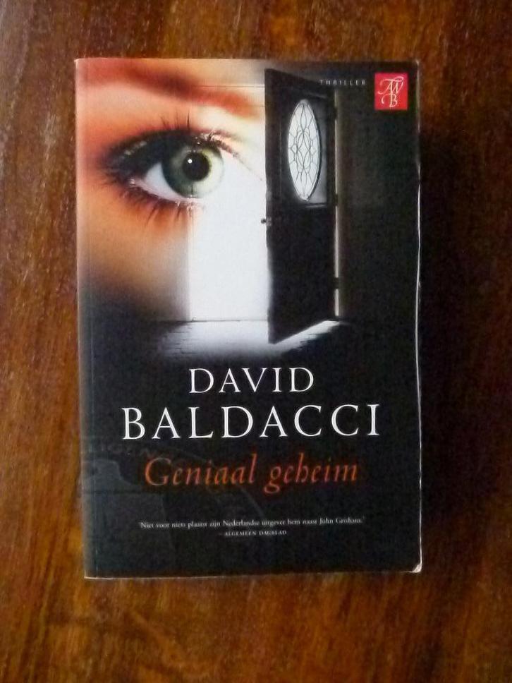 " Geniaal geheim" David Baldacci, Boeken, Thrillers, Gelezen, Ophalen of Verzenden