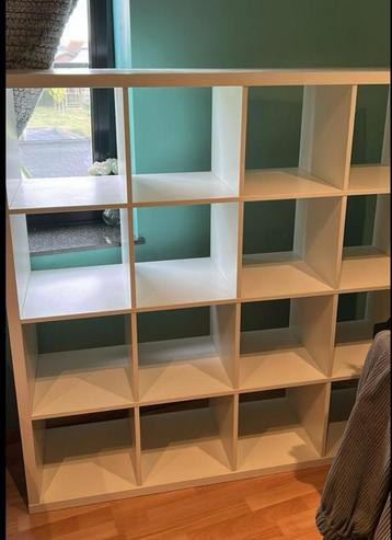 Ikea Kallax kast 16 vakken wit beschikbaar voor biedingen