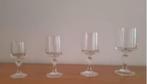 kristallen wijn -  waterglazen - likeurglazen, Verzamelen, Glas en Drinkglazen, Ophalen, Zo goed als nieuw, Overige typen