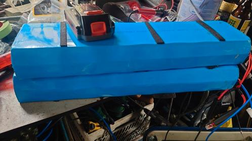 60 volt 20AH lithium batterijen, Doe-het-zelf en Bouw, Gereedschapskisten, Zo goed als nieuw, Ophalen of Verzenden