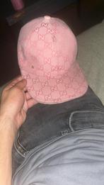 Roze gucci pet, Kleding | Dames, Hoeden en Petten, Ophalen, Zo goed als nieuw, Pet