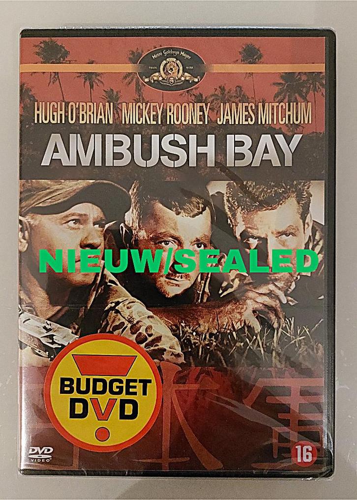 SPLINTERNIEUW IN FOLIE : Ambush Bay(oorlogsfilm), Cd's en Dvd's, Dvd's | Actie, Nieuw in verpakking, Oorlog, Ophalen of Verzenden