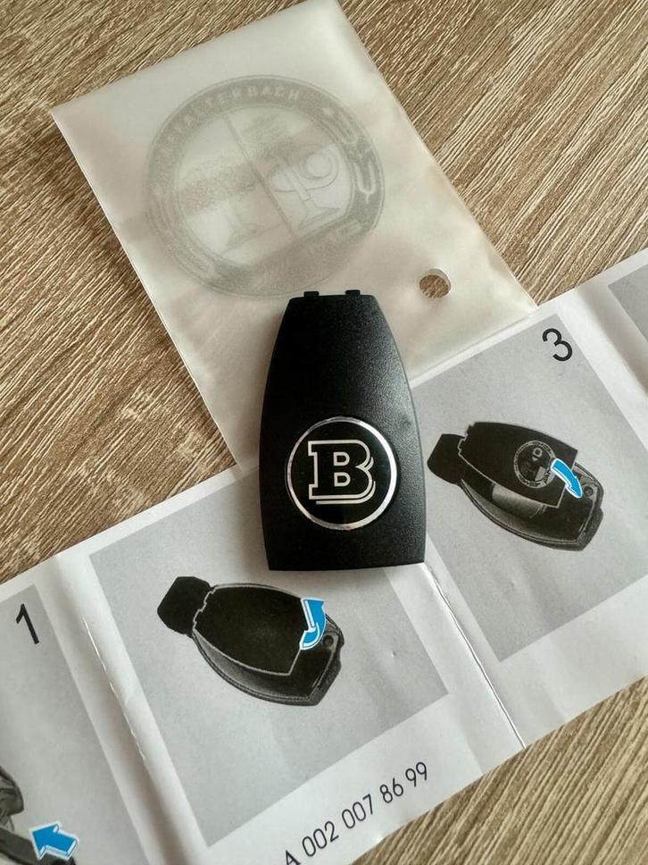 Mercedes-Benz BRABUS Sleutel-kap E G CLA GLA CLA GLA GL GLC, Auto-onderdelen, Klein materiaal, Mercedes-Benz, Nieuw, Ophalen of Verzenden