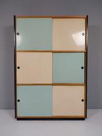 Vintage Aubry Kast, België Jaren 60 - 70, Huis en Inrichting, Ophalen, 100 tot 150 cm, Vintage, 150 tot 200 cm