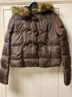 pufferjas dames M - Zara (kort model), Kleding | Dames, Jassen | Winter, Maat 38/40 (M), Bruin, Zara, Ophalen of Verzenden