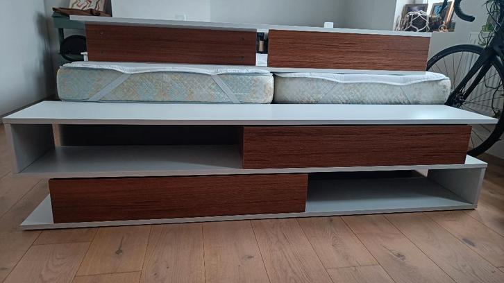 Set meuble TV, Maison & Meubles, Armoires | Mobilier de télévision, Comme neuf, Moins de 100 cm, 150 à 200 cm, 25 à 50 cm, Enlèvement