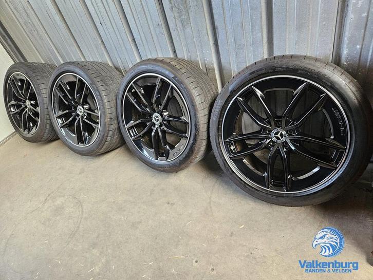7mm! Originele Mercedes GLS GLE W167 AMG 22 inch zwarte velg, Autos : Pièces & Accessoires, Pneus & Jantes, Pneus et Jantes, Pneus été