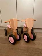 New Classic Toys Houten Loopfiets - Roze, Kinderen en Baby's, Speelgoed | Buiten | Voertuigen en Loopfietsen, Ophalen, Zo goed als nieuw