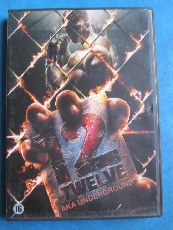 12 Twelve aka underground, Cd's en Dvd's, Dvd's | Actie, Zo goed als nieuw, Actie, Vanaf 16 jaar, Ophalen of Verzenden