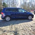 Volkswagen Touran 1.6TDI - model 2018 - Navi - Panodak, Monovolume, Euro 6, Blauw, Alcantara