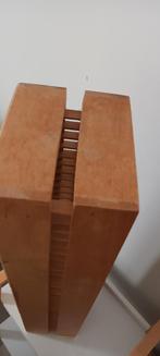 2 houten cd-planken (elk 35 cd's) Breedte 15 cm Hoogte, Ophalen, Zo goed als nieuw, Hout, Cd's