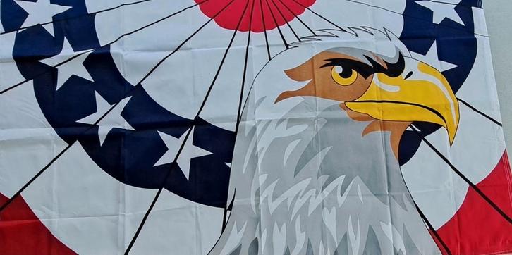 Vlag met arendskop, Diversen, Vlaggen en Wimpels, Nieuw, Ophalen of Verzenden