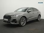 Audi Q3 Sportback Q3 Sportback 35 TFSI Sport Edition S troni, Automaat, SUV of Terreinwagen, Zilver of Grijs, Lederen bekleding