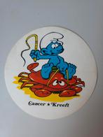 Autocollant Schtroumpf Cancer Milkana, Verzamelen, Verzenden, Zo goed als nieuw, Overige Smurfen, Overige typen