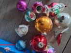 Vintage kerstballen,  een ajeco, Ophalen of Verzenden