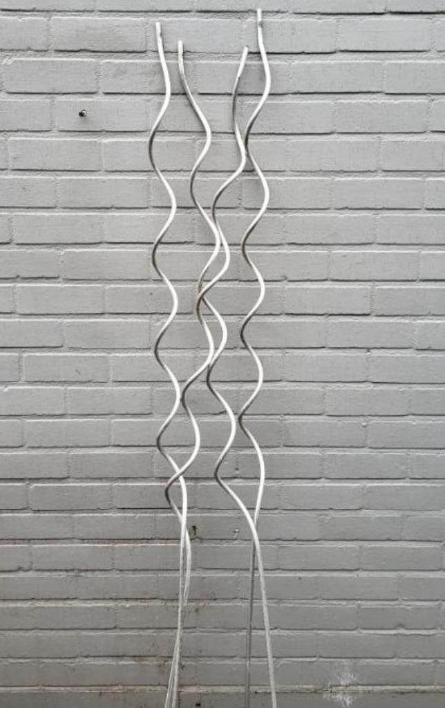 Set van 4, Tomatensteun/ Spiraal, Tuin en Terras, Kweekspullen, Zo goed als nieuw, Overige typen, Ophalen