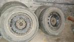 kit 4 jantes hiver pour Citroen Xsara picasso , Peugeot 307, Auto-onderdelen, Banden en Velgen, Ophalen, Gebruikt, 15 inch, Band(en)