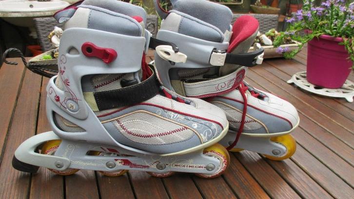 Skeelers maat 41, Sport en Fitness, Skeelers, Zo goed als nieuw, Inline skates 4 wielen, Dames, Kinderen, Ophalen