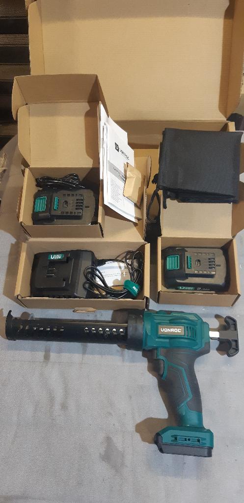 Electrische siliconen spuit en electrische tegelsnijder, Bricolage & Construction, Outillage | Outillage à main, Comme neuf, Enlèvement