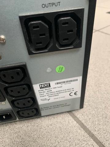 Next mantis 2 1500 va beschikbaar voor biedingen