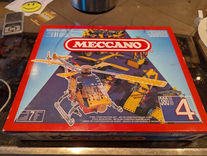 Vintage MECCANO 3 380 nieuw in doos, Hobby en Vrije tijd, Gezelschapsspellen | Bordspellen, Ophalen
