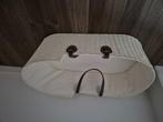 rieten baby mand, Ophalen