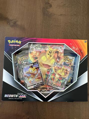 Boîte de collecte spéciale Meowth Vmax scellée, Enlèvement ou Envoi, Neuf, Booster box