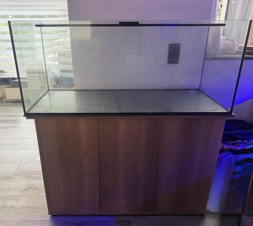 Aquarium 120x50x50 cm met maatkast, Dieren en Toebehoren, Vissen | Aquaria en Toebehoren, Gebruikt, Leeg aquarium, Ophalen