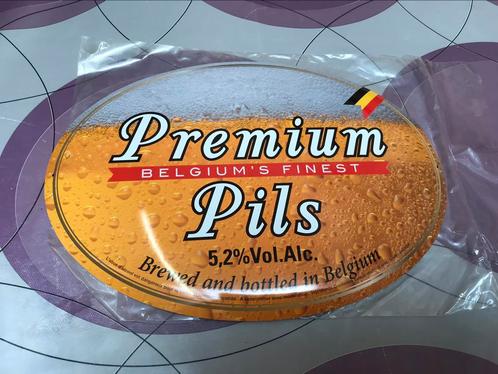 Premium pils (corsendonk bier) reclamebord metaal, Verzamelen, Merken en Reclamevoorwerpen, Nieuw, Reclamebord, Ophalen of Verzenden