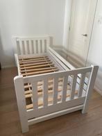 Houten eenpersoons bed, Huis en Inrichting, Ophalen, Eenpersoons, Wit